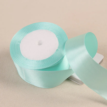 Silk Satin Ribbon – Multi-Size & Color for Wedding, Christmas & Party Decor