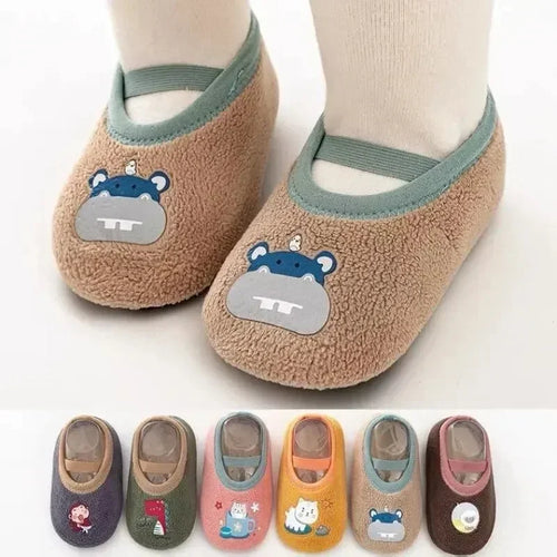 Baby Non-Slip Floor Shoes Soft Sole Toddler Crib Socks