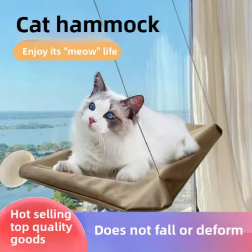 Cat Window Hammock Hanging Bed – Sunny Seat with 20kg Capacity