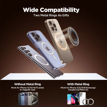 Joyroom MagSafe Silicone Ring Grip Holder & Kickstand for iPhone