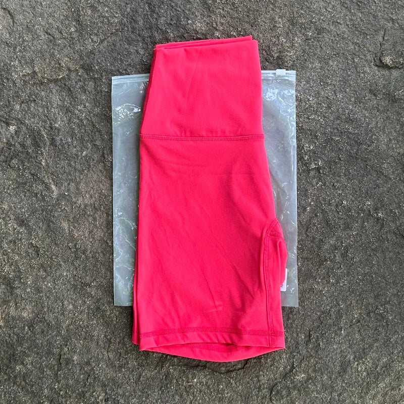 Women's High Waist Tummy Control Seamless Biker Shorts