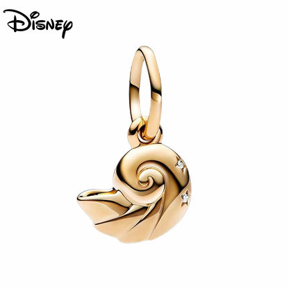 Disney S925 Silver Princess Charm Bead – Fits Pandora Bracelet & Necklace