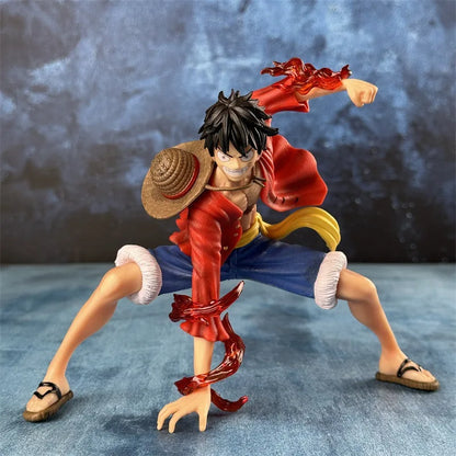18CM One Piece Monkey D. Luffy Battle Action Figure