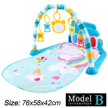 Baby Piano Fitness Play Gym Activity Mat