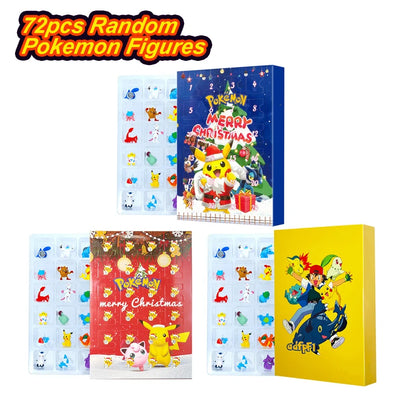 Pokémon Pikachu Bulbasaur Mini Figure Advent Calendar
