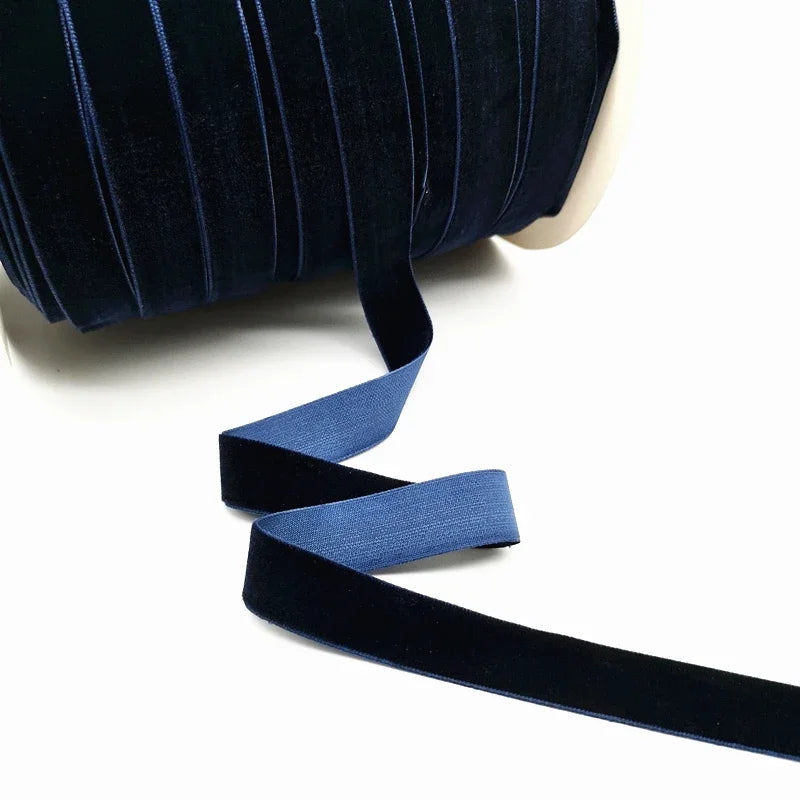 Velvet Ribbon 5 Yards – 6mm to 25mm Wide for Wedding, Gift Wrapping & DIY