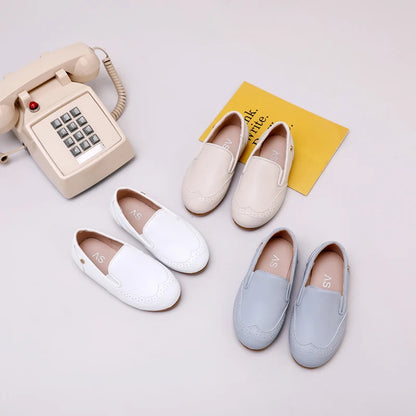 Kids Mary Jane Shoes – Girls Flat Oxford Platform Shoes