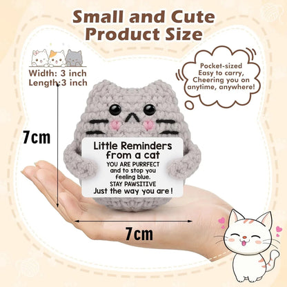 Crochet Pocket Hug Doll – Handmade Knitted Positive Energy Gift