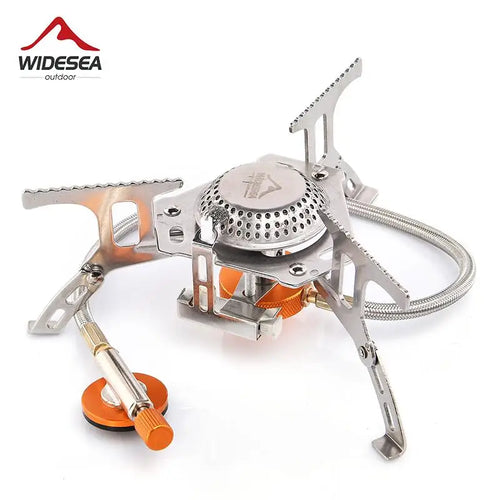 Portable Camping Gas Stove – Outdoor Backpacking Burner with Strong Flame