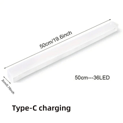 Motion Sensor LED Night Light – USB-C Rechargeable Cabinet Light