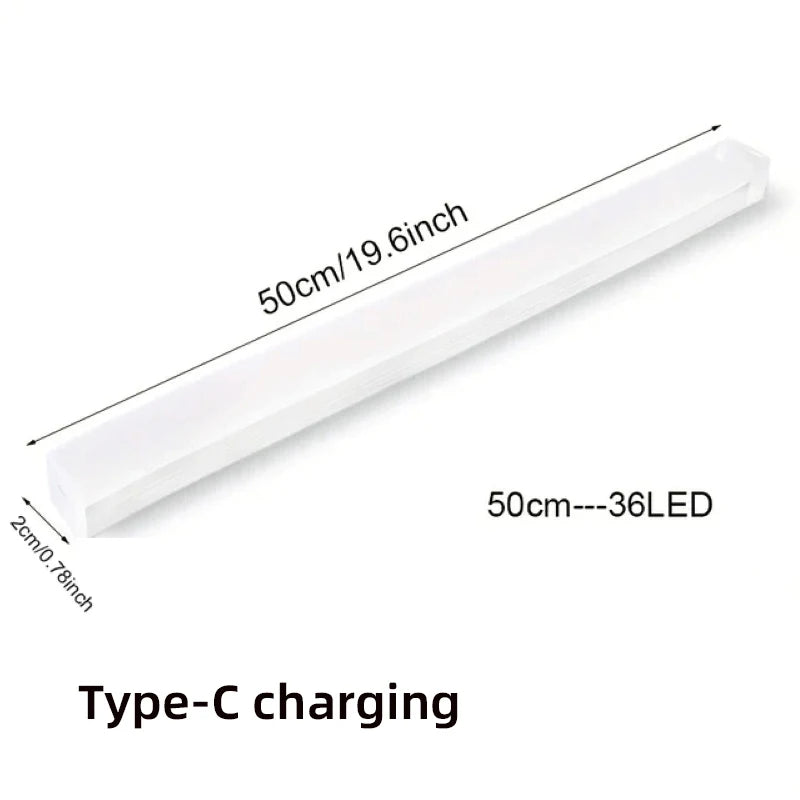 Motion Sensor LED Night Light – USB-C Rechargeable, 3 Color Modes