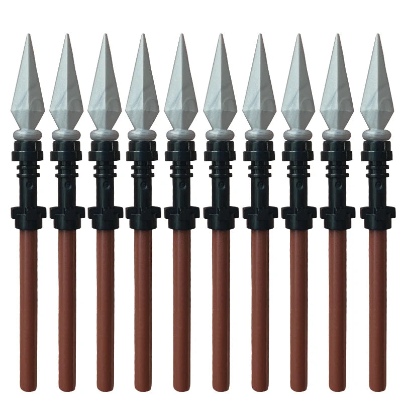 Medieval Military Building Blocks Parts – Castle Knights Weapons Accessories