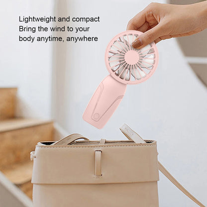 Portable Handheld Mini Fan – USB Rechargeable Pocket Cooling Fan