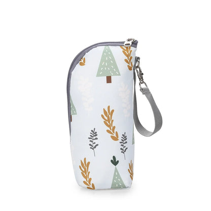 Baby Bottle Warmer Bag – Portable Insulated Stroller Bottle Holder