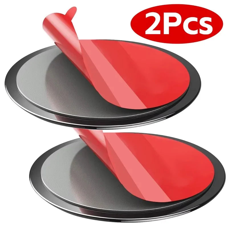 Magnetic Adhesive Disc Pad for Car Phone Mount – 2 Pack