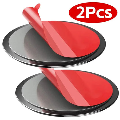 Magnetic Adhesive Disc Pad for Car Phone Mount – 2 Pack