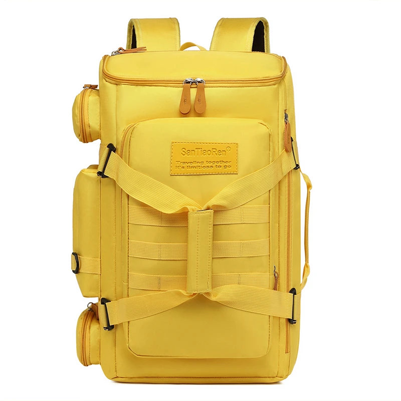 Large Capacity Gym & Travel Backpack – Wet Dry Separation Sports Bag