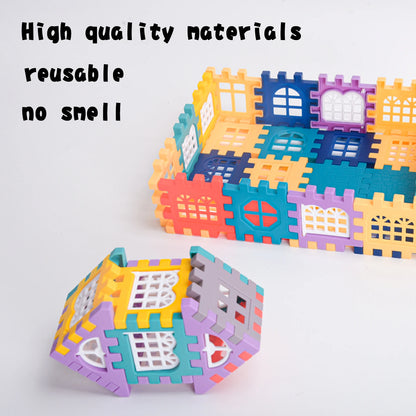 House Building Block Set – Large Scale Simulation Window Design