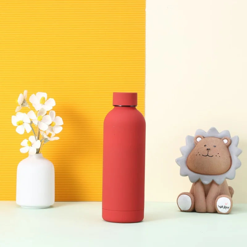Stainless Steel Vacuum Water Bottle – Insulated Sports Flask for Outdoor & Travel