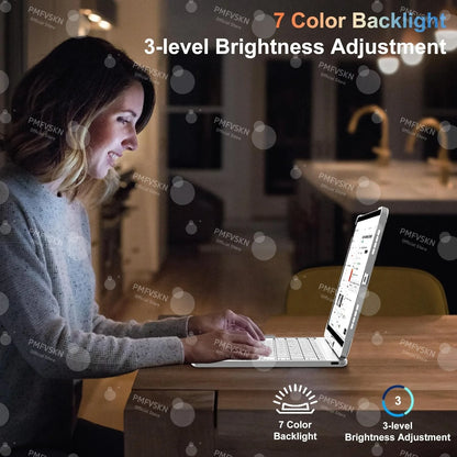 360 Magic Keyboard Case for iPad Pro, Air, and iPad 7th–11th Gen