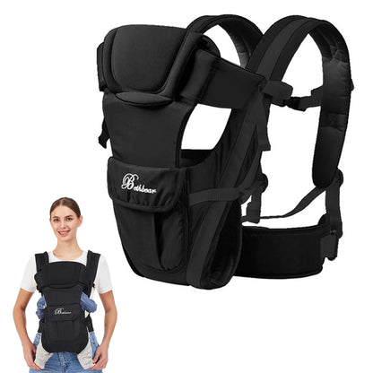 4-in-1 Ergonomic Baby Carrier Backpack