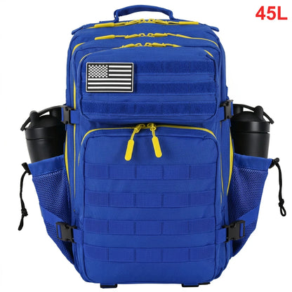 45L Tactical Backpack – Waterproof Military Hiking Bag