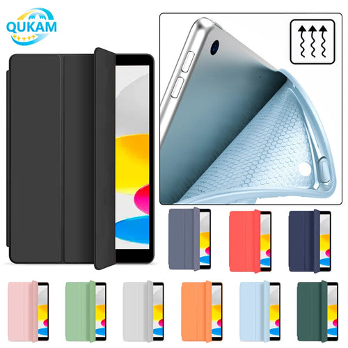 Magnetic PU Leather iPad Case with Stand – Wide Compatibility