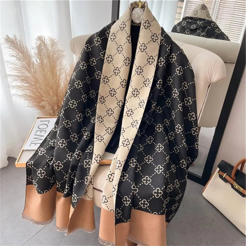 Luxury Cashmere Pashmina Shawl Scarf Warm Winter Wrap
