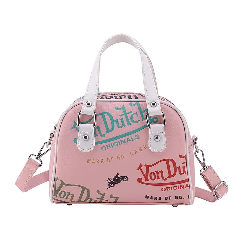 Women's Large Capacity Retro Crossbody Shoulder Bag