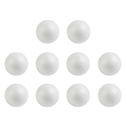 Polystyrene Foam Balls 10pcs DIY Craft Party Decoration