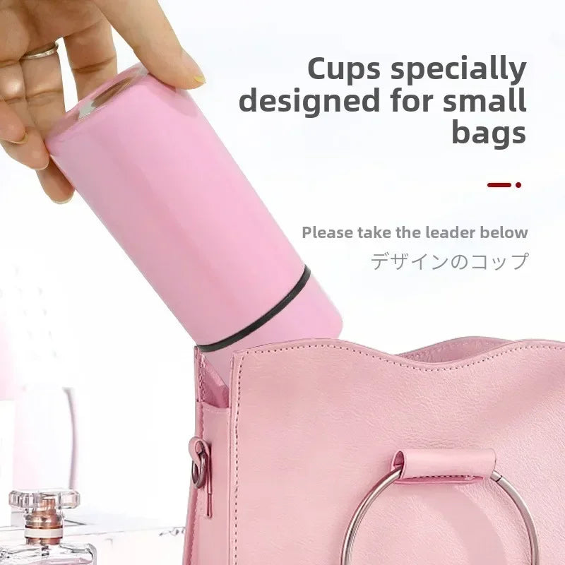 Mini Stainless Steel Thermos 160ml – Portable Pocket Flask for Coffee & Water
