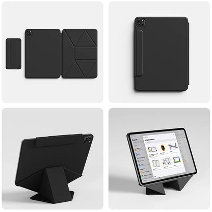 Origami Smart Folio iPad Case with Stand & Pencil Holder – iPad Pro, Air & Mini