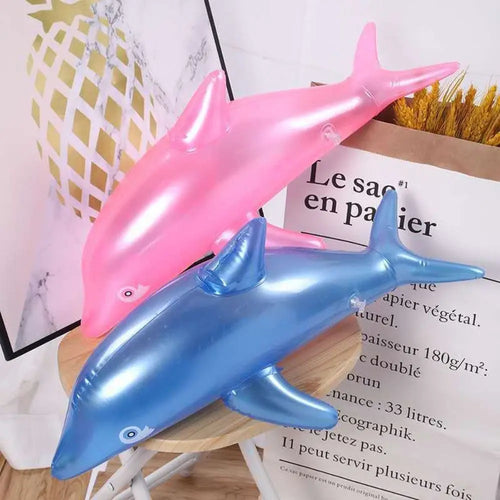 Inflatable Dolphin Pool Float Toy for Kids – 53cm