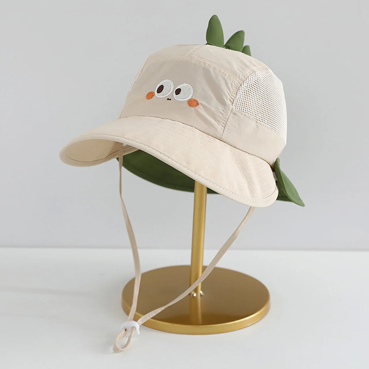 Kids Cartoon Animal Ear Sun Hat with Breathable Mesh