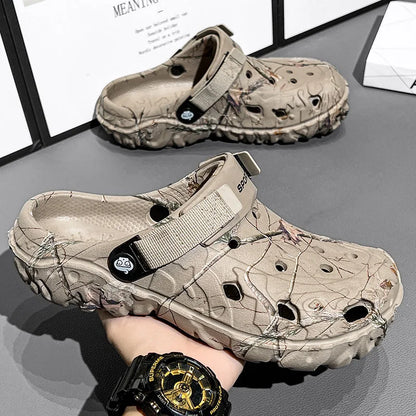 Men’s Lightweight Non Slip Platform Garden Sandals