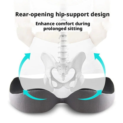 Memory Foam Coccyx Seat Cushion – Tailbone Pain Relief