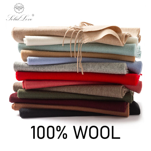 Cashmere Wool Winter Scarf for Women – Soft Wrap Shawl