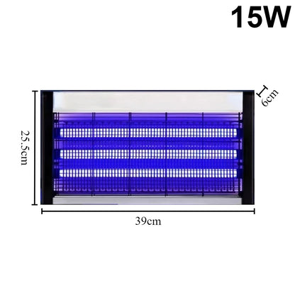Electric Bug Zapper UV LED Mosquito Killer Lamp – 15W / 30W / 60W