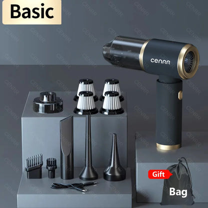 Cenrr Cordless Handheld Vacuum Cleaner 210000Pa – Portable Mini Car Vacuum