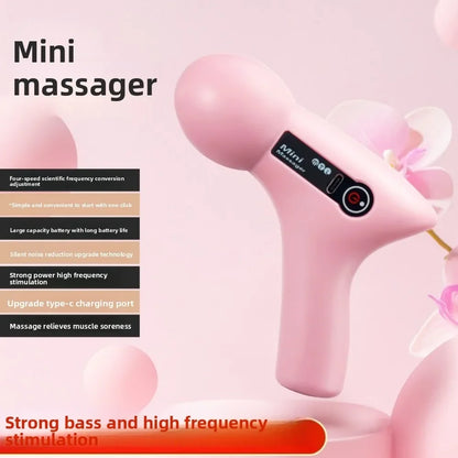 Mini Massage Gun Rechargeable Fascia Gun for Full Body Relief