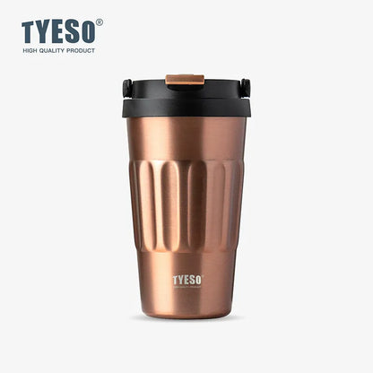 TYESO Insulated Coffee Travel Mug – Stainless Steel Vacuum Flask