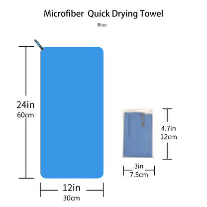 Microfiber Quick-Dry Beach Towel – Lightweight & Absorbent