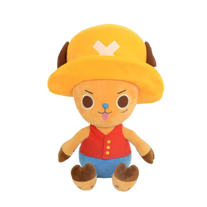 25CM One Piece Luffy Chopper Ace Zoro Plush Doll
