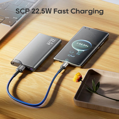 KUULAA 22.5W Power Bank 10000mAh Fast Charging Portable Charger
