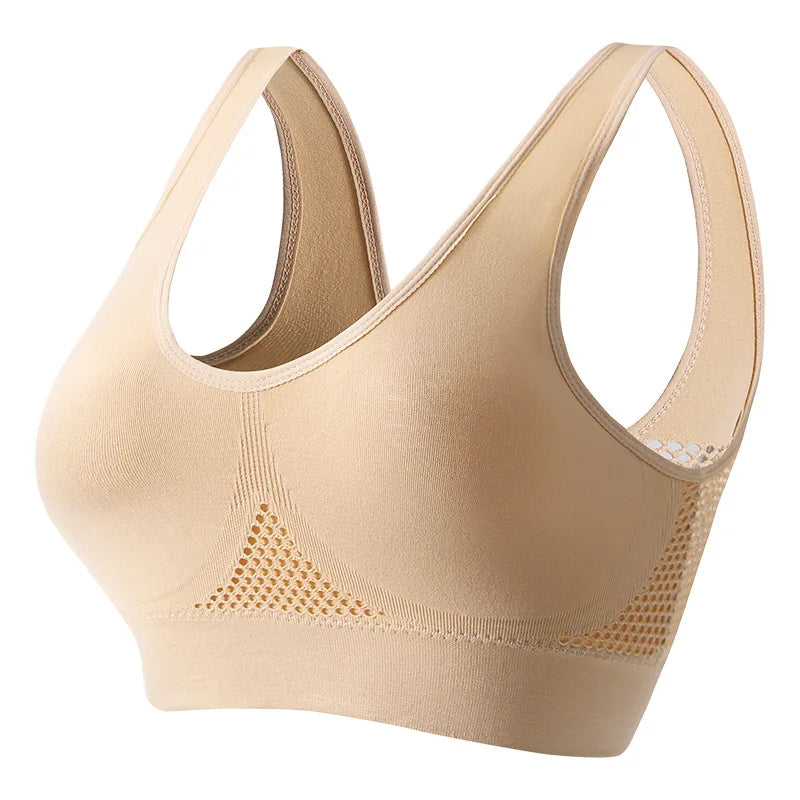Women's High-Support Sports Bra – Shockproof Running Fitness Bra