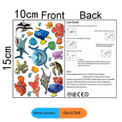 Finding Nemo Party Supplies – Disney Kids Birthday Tableware Decoration Set