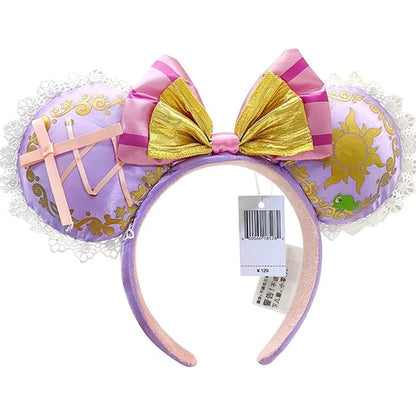 Disney Minnie Mouse Ears Headband – Sequin Bow Princess & Villain Styles