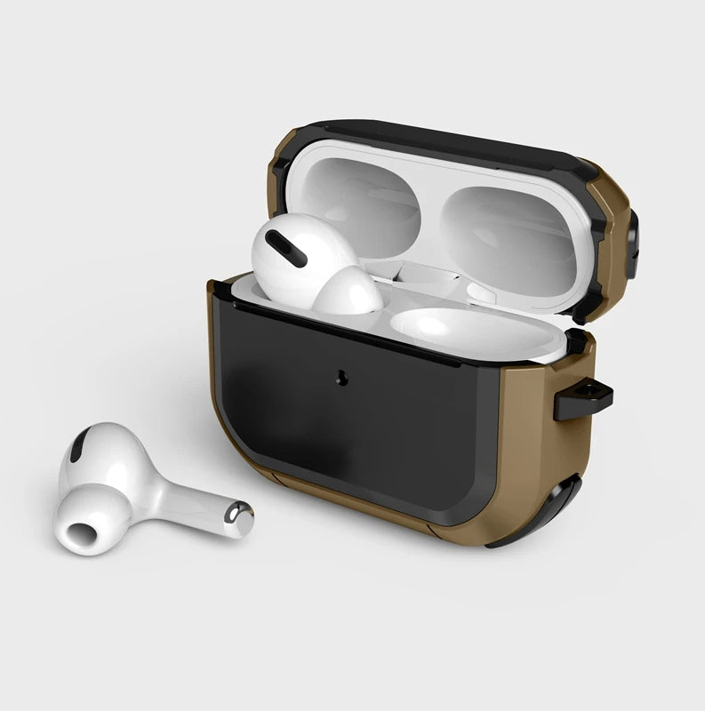 Armor Shockproof AirPods Case – Rugged Dual-Layer Cover