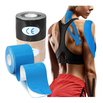 Kinesiology Sports Tape – Elastic Athletic Muscle Tape