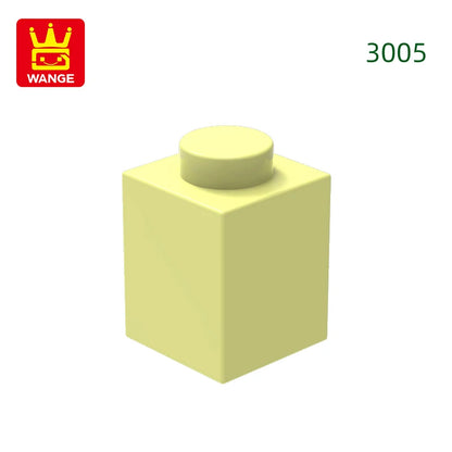Wange 3005 1x1 Basic Brick MOC Parts – 232pcs Bulk Pack